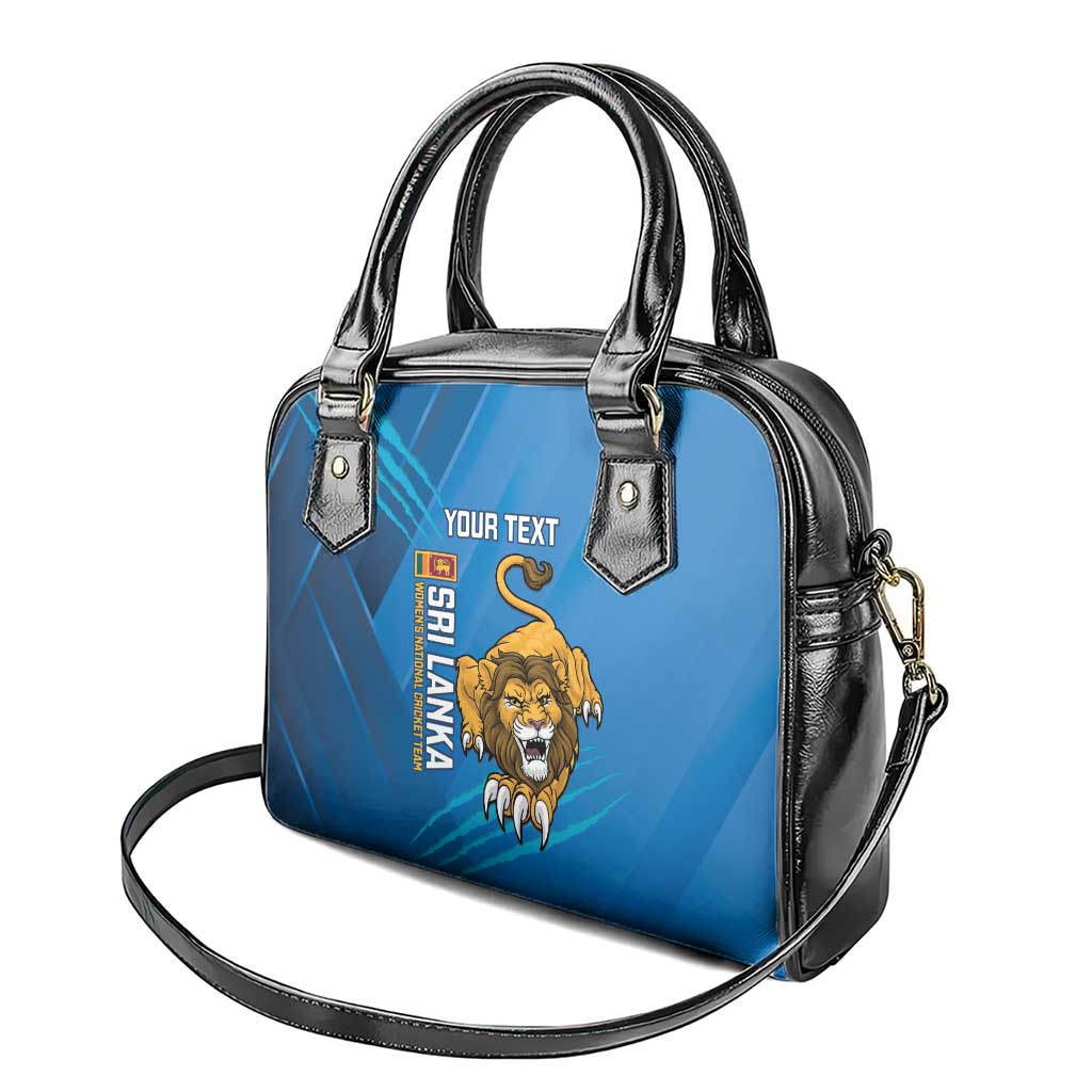 Custom Sri Lanka Cricket Shoulder Handbag Go Champions Lion Sporty Style