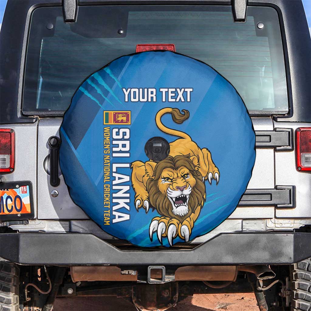 Custom Sri Lanka Cricket Spare Tire Cover Go Champions Lion Sporty Style - Wonder Print Shop