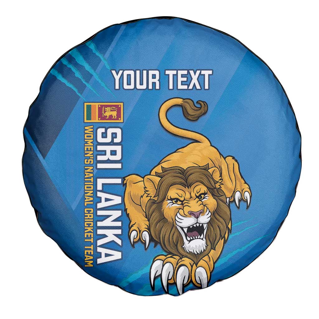 Custom Sri Lanka Cricket Spare Tire Cover Go Champions Lion Sporty Style - Wonder Print Shop