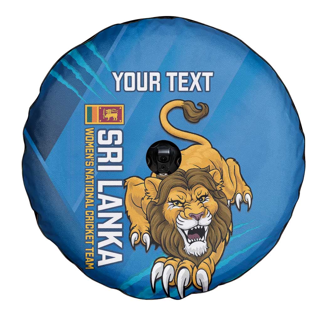 Custom Sri Lanka Cricket Spare Tire Cover Go Champions Lion Sporty Style - Wonder Print Shop