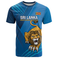 Custom Sri Lanka Cricket T Shirt Go Champions Lion Sporty Style - Wonder Print Shop
