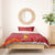 Custom Zimbabwe Cricket Bedding Set Go Lady Chevrons Grunge Style - Wonder Print Shop