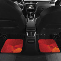 Custom Zimbabwe Cricket Car Mats Go Lady Chevrons Grunge Style - Wonder Print Shop