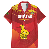 Custom Zimbabwe Cricket Family Matching Mermaid Dress and Hawaiian Shirt Go Lady Chevrons Grunge Style - Wonder Print Shop