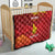 Custom Zimbabwe Cricket Quilt Go Lady Chevrons Grunge Style - Wonder Print Shop