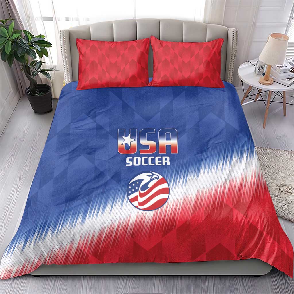 United States Soccer Bedding Set 2025 Go USA Sporty Style - Wonder Print Shop
