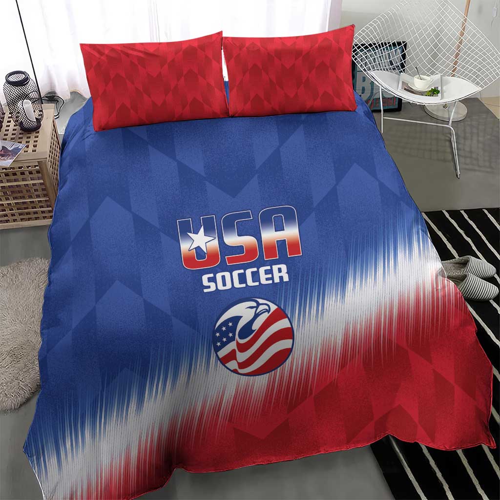 United States Soccer Bedding Set 2025 Go USA Sporty Style - Wonder Print Shop