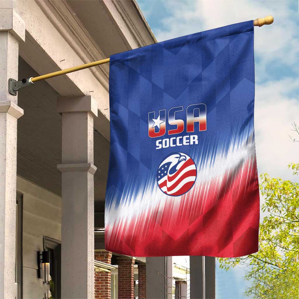 United States Soccer Garden Flag 2025 Go USA Sporty Style - Wonder Print Shop