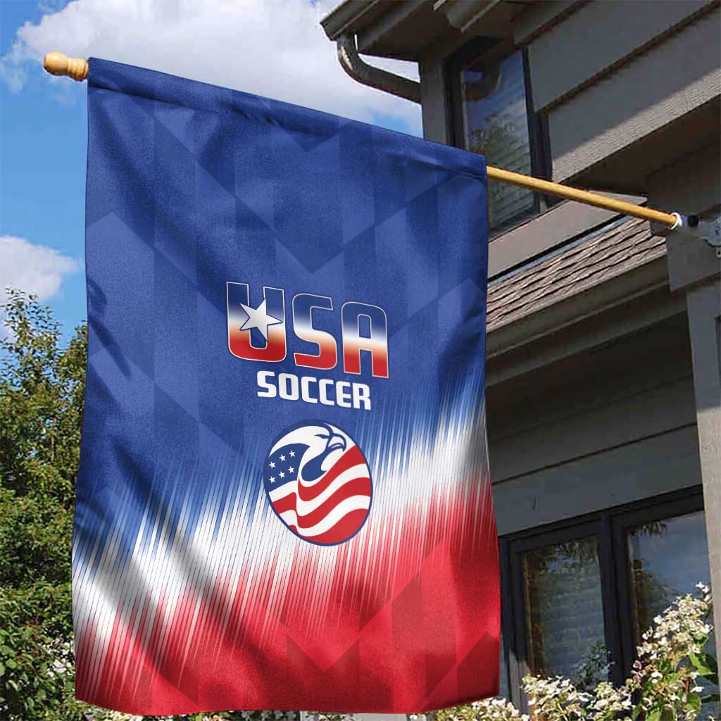United States Soccer Garden Flag 2025 Go USA Sporty Style - Wonder Print Shop
