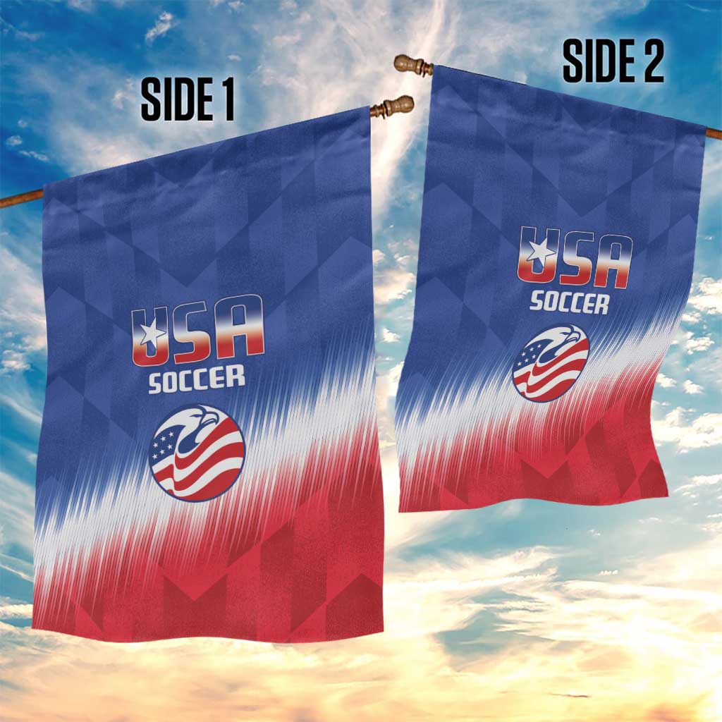 United States Soccer Garden Flag 2025 Go USA Sporty Style - Wonder Print Shop