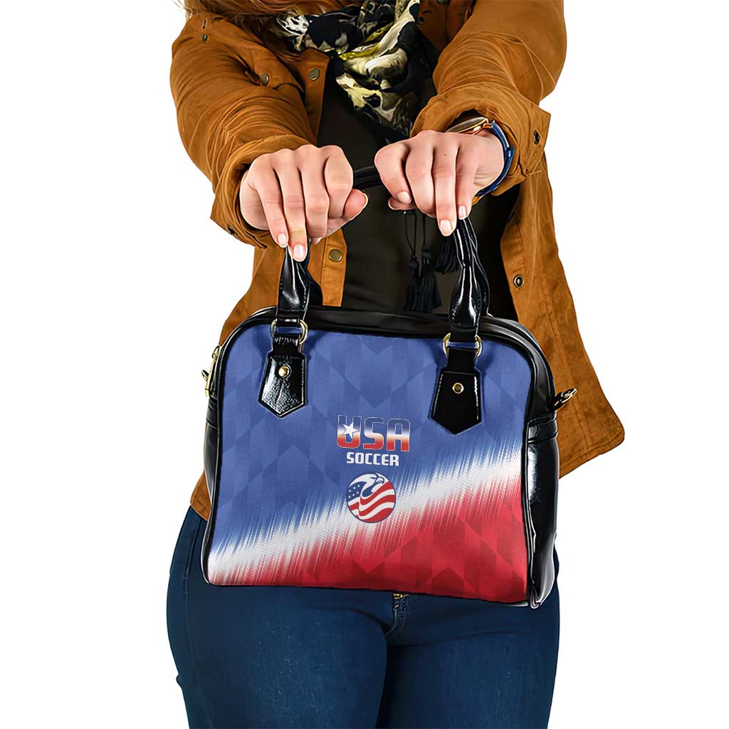 United States Soccer Shoulder Handbag 2025 Go USA Sporty Style