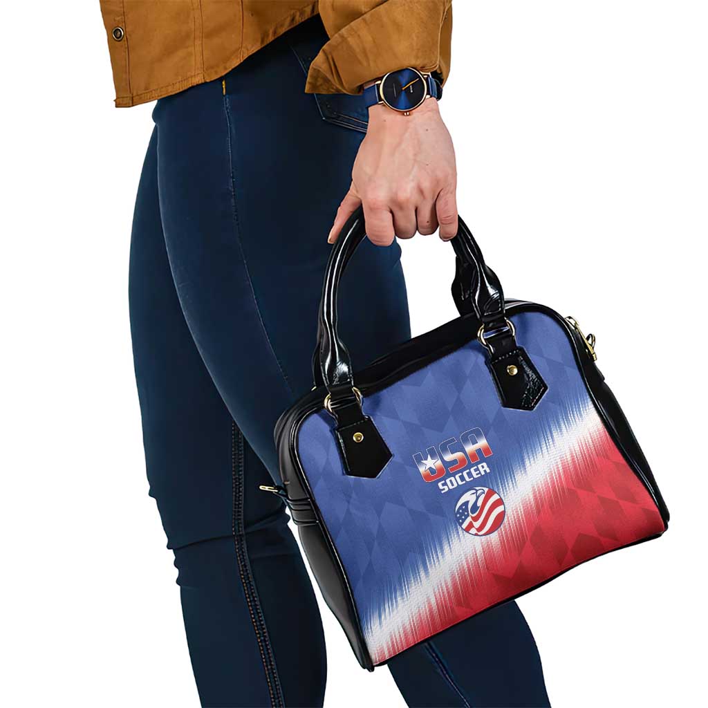 United States Soccer Shoulder Handbag 2025 Go USA Sporty Style