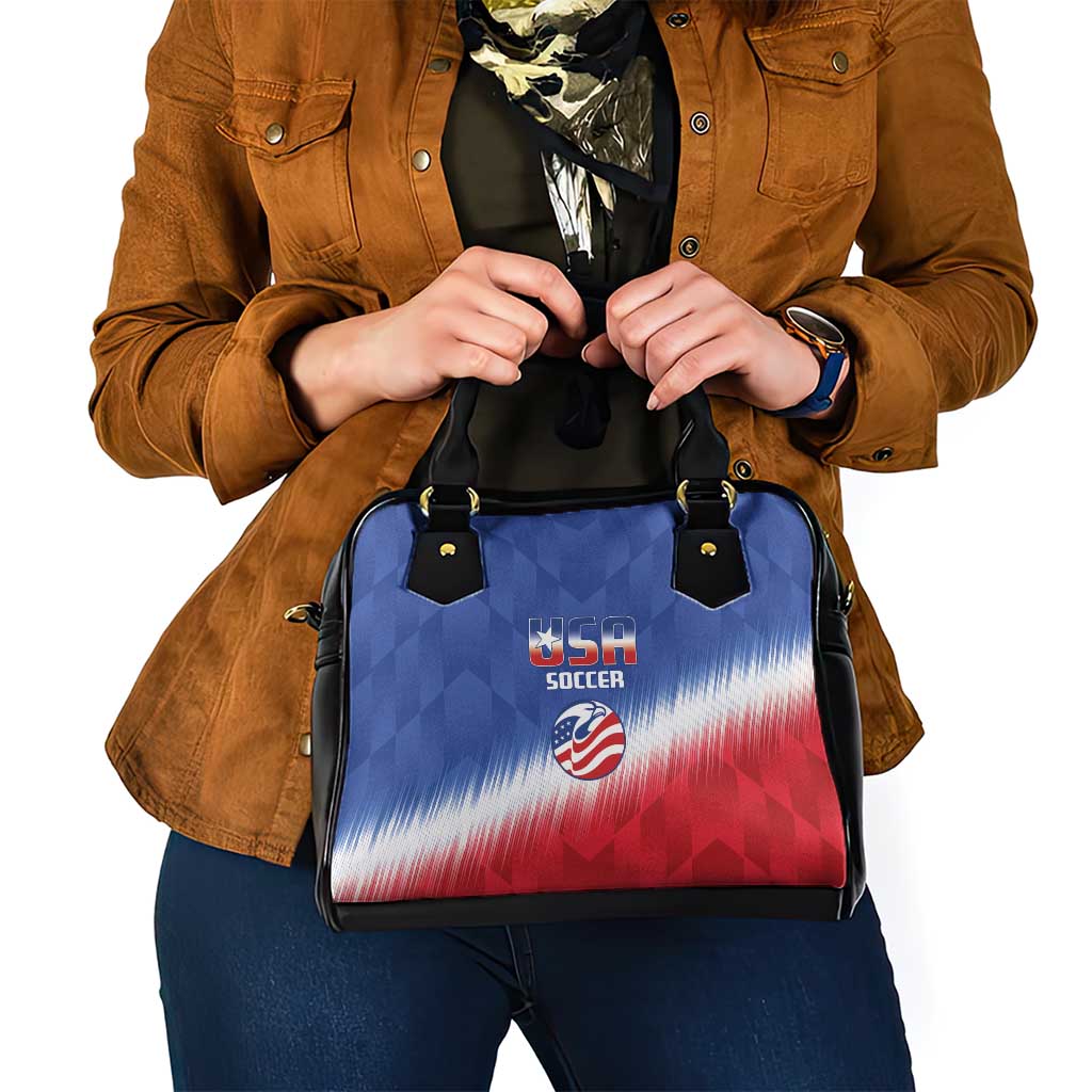 United States Soccer Shoulder Handbag 2025 Go USA Sporty Style