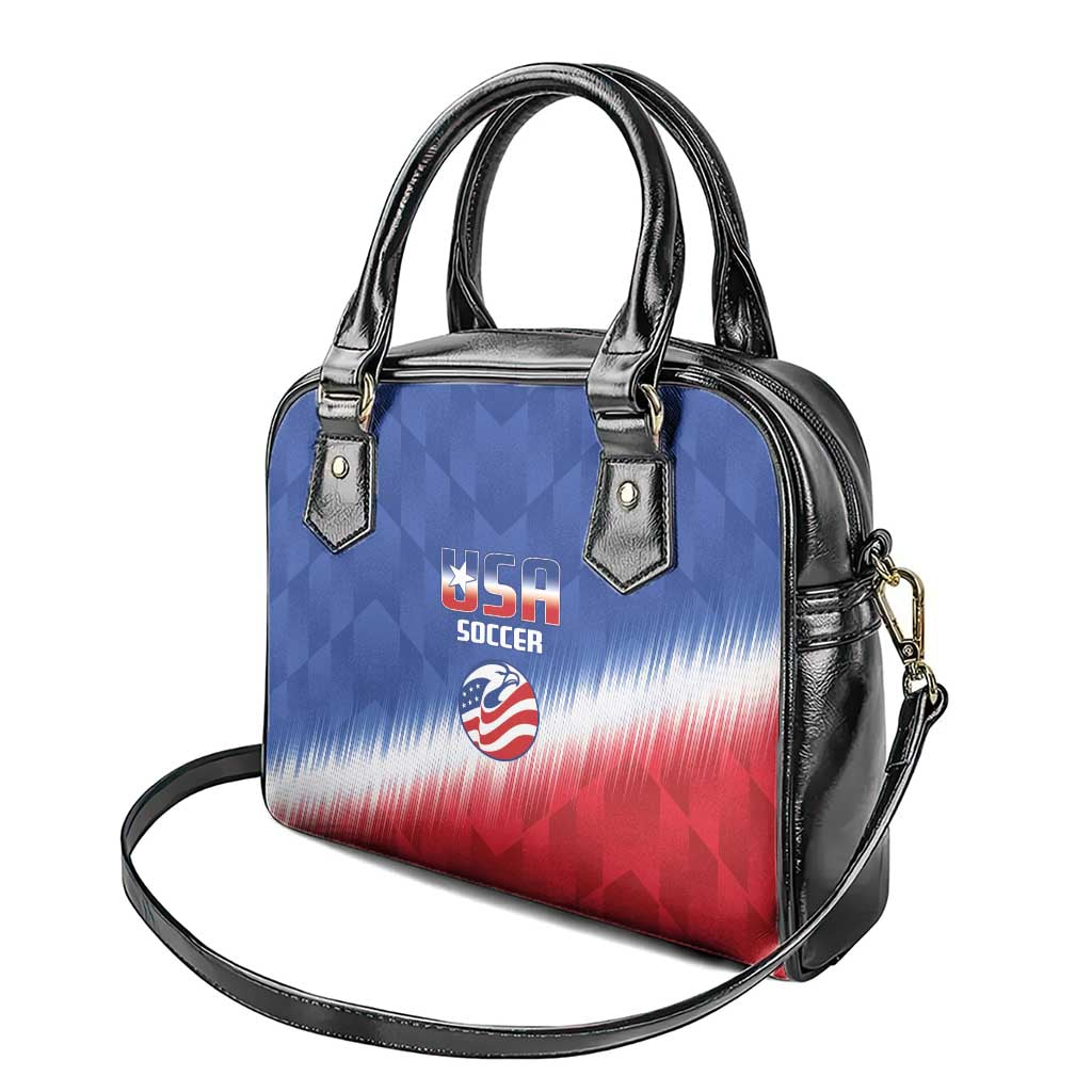 United States Soccer Shoulder Handbag 2025 Go USA Sporty Style