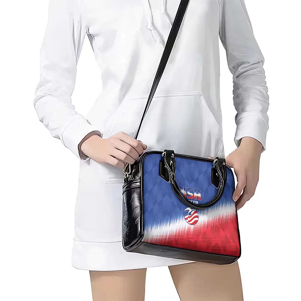 United States Soccer Shoulder Handbag 2025 Go USA Sporty Style