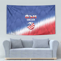 United States Soccer Tapestry 2025 Go USA Sporty Style - Wonder Print Shop