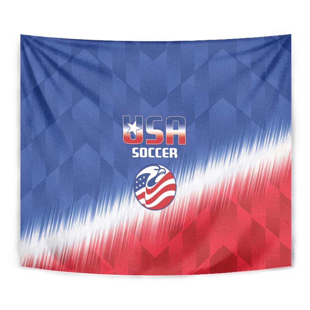 United States Soccer Tapestry 2025 Go USA Sporty Style - Wonder Print Shop