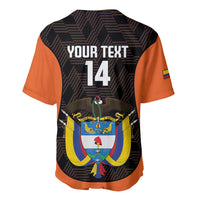 Custom Colombia Football Baseball Jersey 2025 Las Chicas Superpoderosas - Black Version - Wonder Print Shop