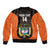 Custom Colombia Football Bomber Jacket 2025 Las Chicas Superpoderosas - Black Version - Wonder Print Shop
