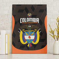 Colombia Football Canvas Wall Art 2025 Las Chicas Superpoderosas - Black Version - Wonder Print Shop