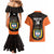Custom Colombia Football Couples Matching Mermaid Dress and Hawaiian Shirt 2025 Las Chicas Superpoderosas - Black Version - Wonder Print Shop