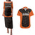 Custom Colombia Football Couples Matching Puletasi and Hawaiian Shirt 2025 Las Chicas Superpoderosas - Black Version - Wonder Print Shop