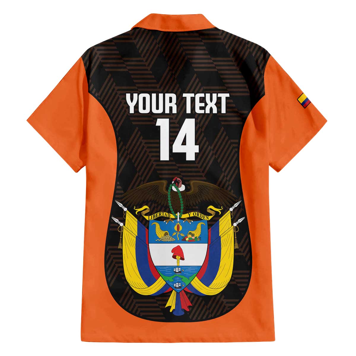 Custom Colombia Football Family Matching Off The Shoulder Long Sleeve Dress and Hawaiian Shirt 2025 Las Chicas Superpoderosas - Black Version - Wonder Print Shop