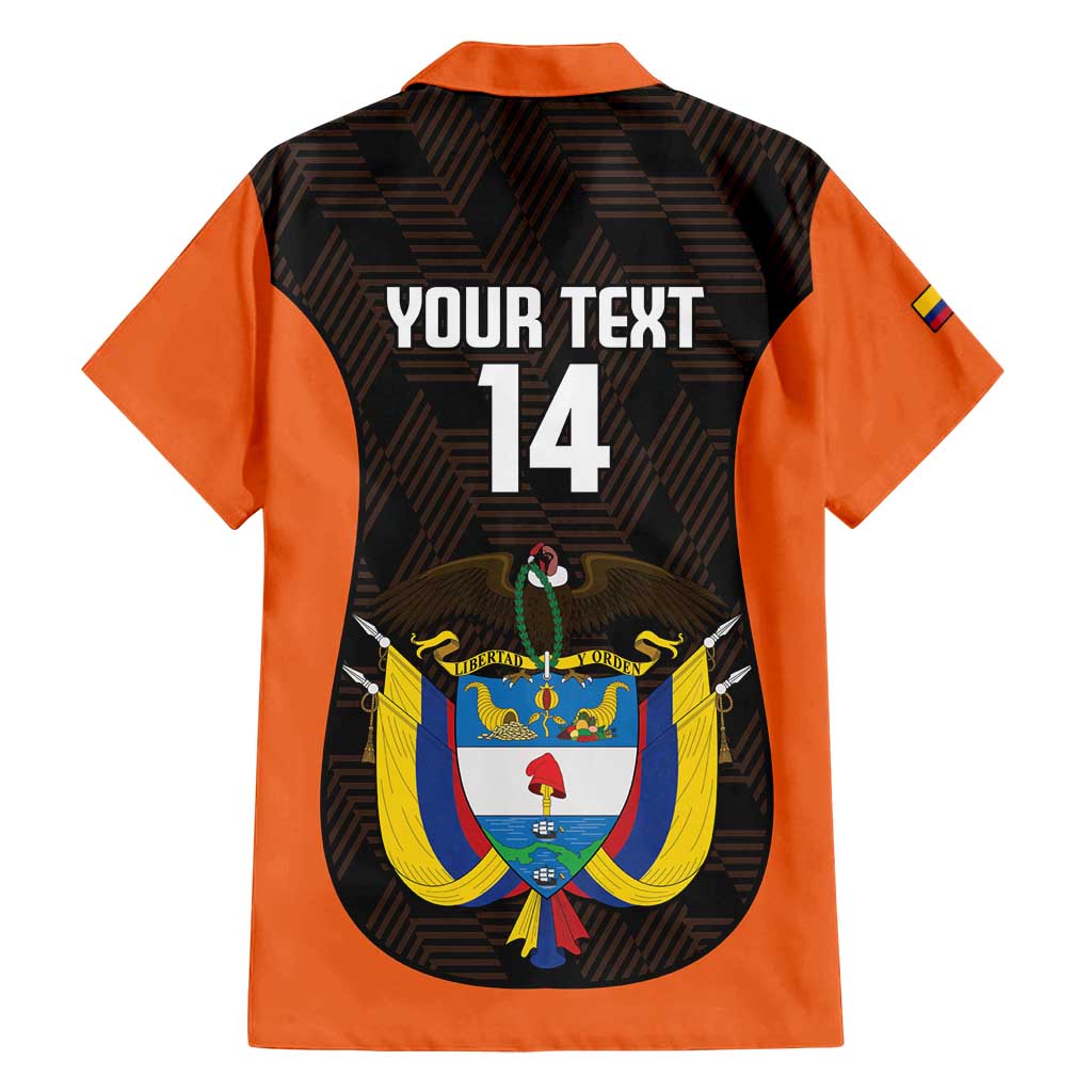 Custom Colombia Football Family Matching Puletasi and Hawaiian Shirt 2025 Las Chicas Superpoderosas - Black Version - Wonder Print Shop