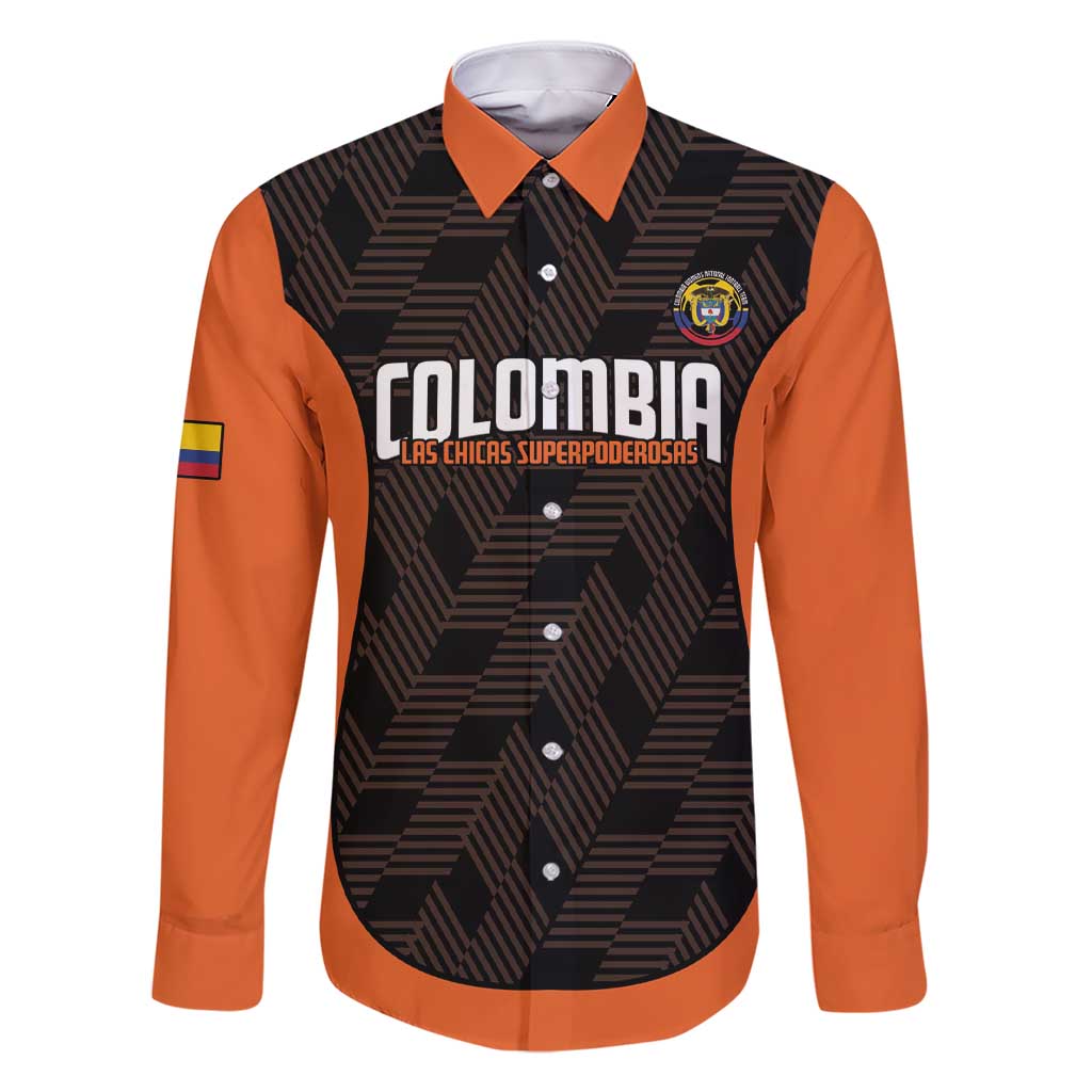 Custom Colombia Football Family Matching Short Sleeve Bodycon Dress and Hawaiian Shirt 2025 Las Chicas Superpoderosas - Black Version - Wonder Print Shop