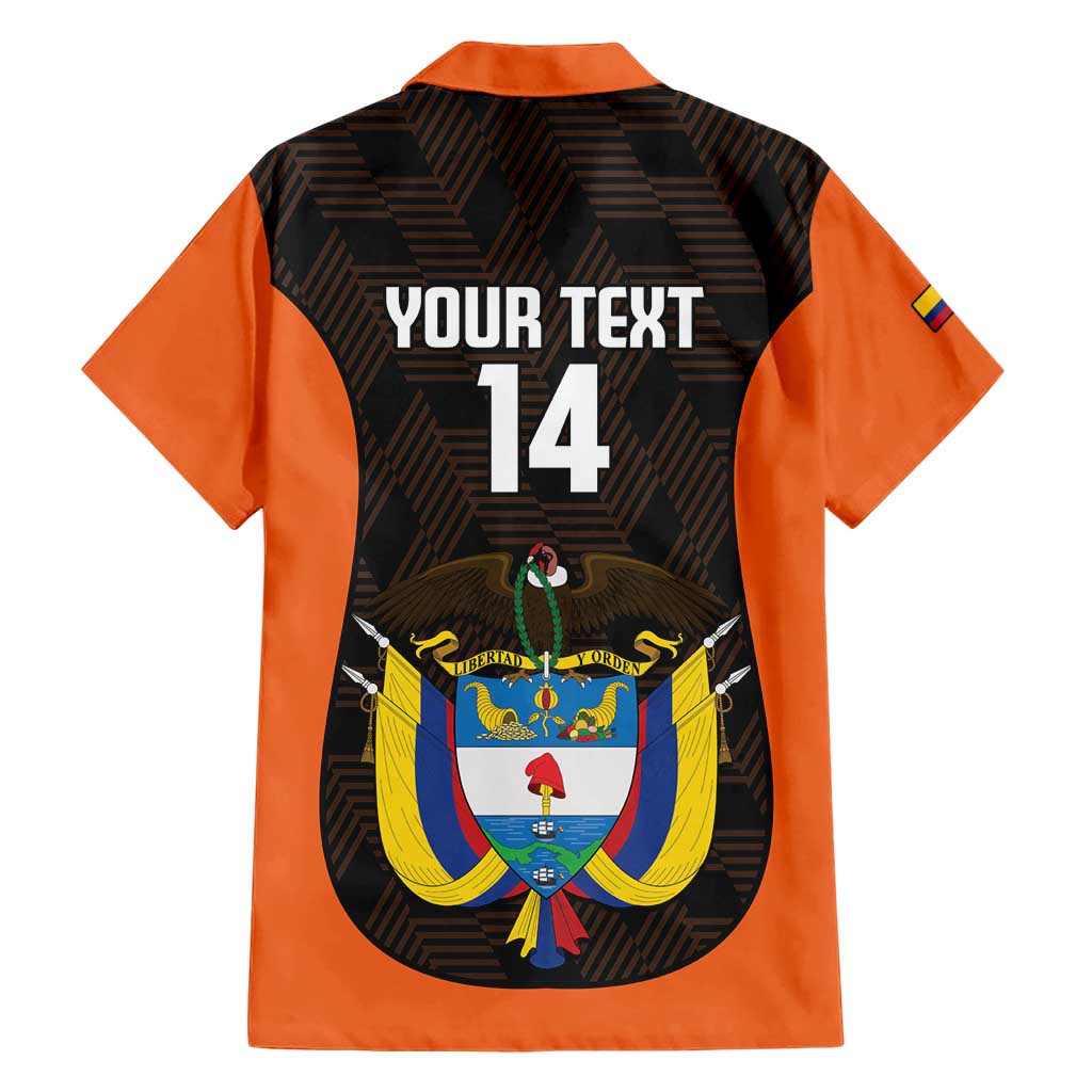 Custom Colombia Football Hawaiian Shirt 2025 Las Chicas Superpoderosas - Black Version - Wonder Print Shop