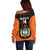 Custom Colombia Football Off Shoulder Sweater 2025 Las Chicas Superpoderosas - Black Version - Wonder Print Shop