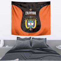 Colombia Football Tapestry 2025 Las Chicas Superpoderosas - Black Version - Wonder Print Shop