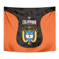 Colombia Football Tapestry 2025 Las Chicas Superpoderosas - Black Version - Wonder Print Shop
