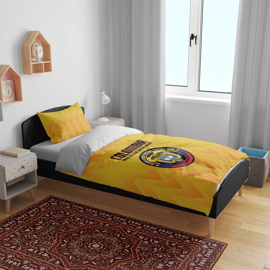 Colombia Football Bedding Set 2025 Las Chicas Superpoderosas - Yellow Version - Wonder Print Shop