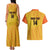 Custom Colombia Football Couples Matching Tank Maxi Dress and Hawaiian Shirt 2025 Las Chicas Superpoderosas - Yellow Version - Wonder Print Shop