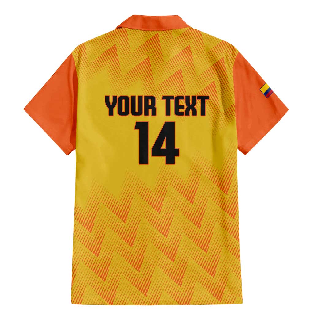 Custom Colombia Football Family Matching Mermaid Dress and Hawaiian Shirt 2025 Las Chicas Superpoderosas - Yellow Version - Wonder Print Shop