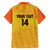 Custom Colombia Football Family Matching Off The Shoulder Long Sleeve Dress and Hawaiian Shirt 2025 Las Chicas Superpoderosas - Yellow Version - Wonder Print Shop