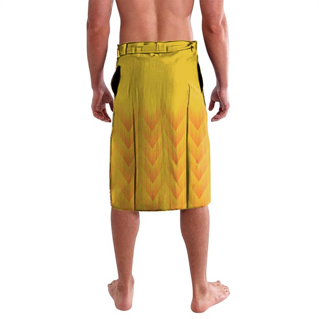 Custom Colombia Football Lavalava 2025 Las Chicas Superpoderosas - Yellow Version - Wonder Print Shop