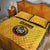 Colombia Football Quilt Bed Set 2025 Las Chicas Superpoderosas - Yellow Version - Wonder Print Shop