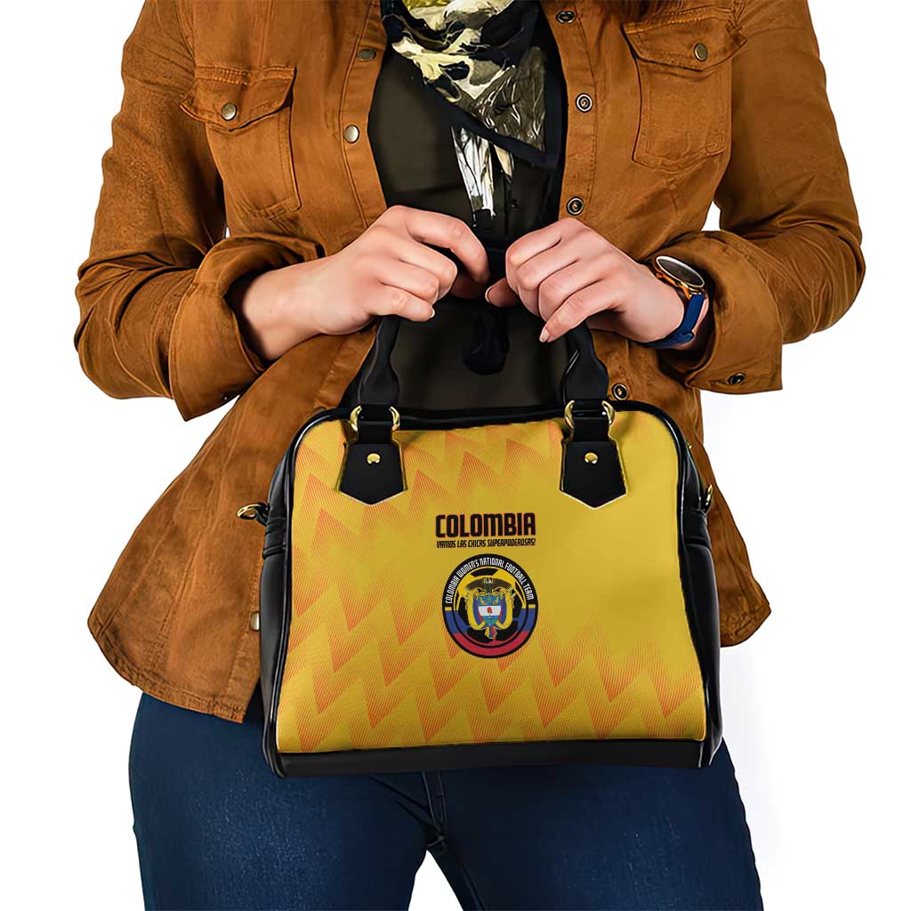 Colombia Football Shoulder Handbag 2025 Las Chicas Superpoderosas - Yellow Version