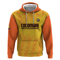 Custom Colombia Football Zip Hoodie 2025 Las Chicas Superpoderosas - Yellow Version - Wonder Print Shop