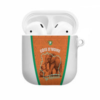 Ivory Coast Football AirPods Case 2026 Cote d'Ivoire Les Elephants Orange Version - Wonder Print Shop