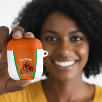 Ivory Coast Football AirPods Case 2026 Cote d'Ivoire Les Elephants Orange Version - Wonder Print Shop