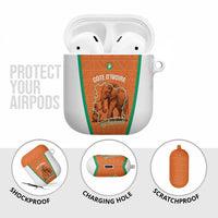 Ivory Coast Football AirPods Case 2026 Cote d'Ivoire Les Elephants Orange Version - Wonder Print Shop