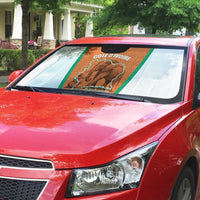 Ivory Coast Football Auto Sun Shade 2026 Cote d'Ivoire Les Elephants Orange Version - Wonder Print Shop