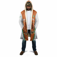 Custom Ivory Coast Football Cloak 2026 Cote d'Ivoire Les Elephants Orange Version - Wonder Print Shop