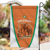 Ivory Coast Football Garden Flag 2026 Cote d'Ivoire Les Elephants Orange Version - Wonder Print Shop