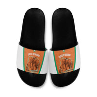 Ivory Coast Football Slide Sandals 2026 Cote d'Ivoire Les Elephants Orange Version - Wonder Print Shop