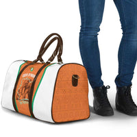 Ivory Coast Football Travel Bag 2026 Cote d'Ivoire Les Elephants Orange Version - Wonder Print Shop