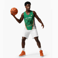 Custom Ivory Coast Football Basketball Jersey 2026 Cote d'Ivoire Les Elephants Green Version - Wonder Print Shop